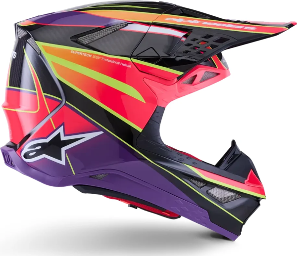 Cască Alpinestars Supertech M10 Era MIPS® Pink/Purple/Yellow-3