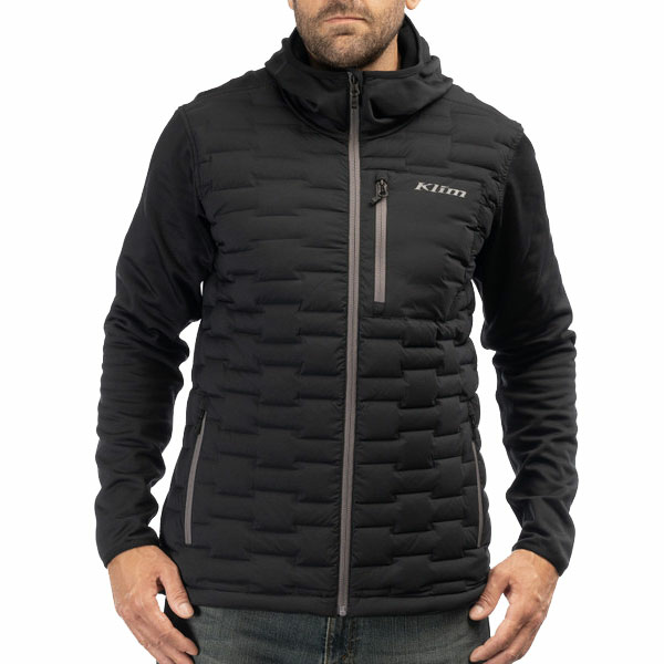 Hanorac Klim Boulder Stretch Down Hybrid Dark Olive - Black-19