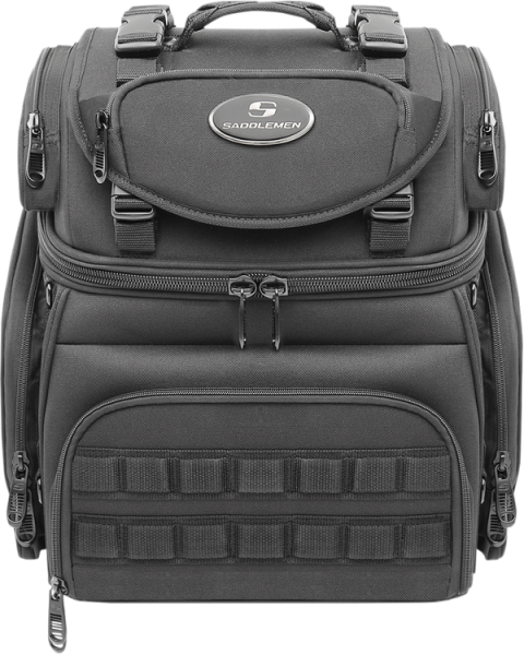 Br1800 Tactical Sissy Bar Bag Black, 2, nordicamoto.ro