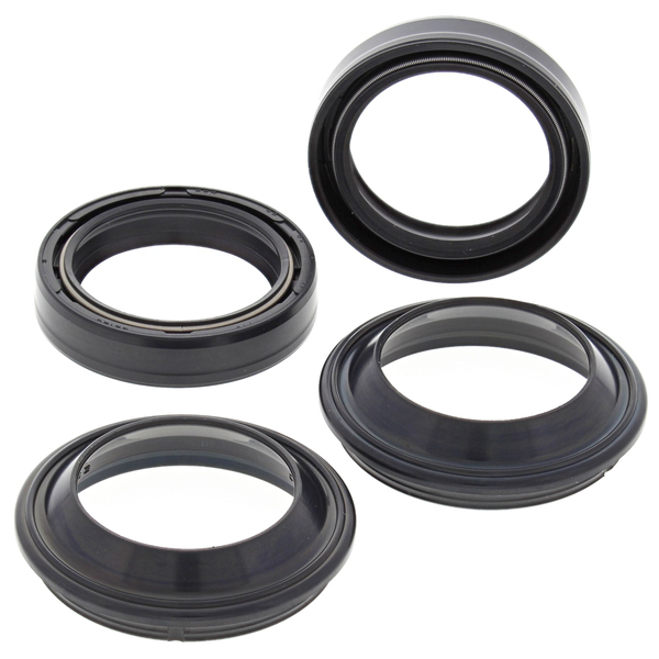 Set garnitură de ulei/garnitură antipraf pentru furcă, negru, 1, nordicamoto.ro