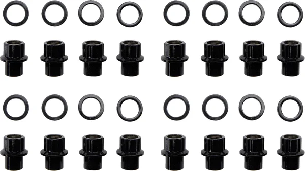 Carbon Lug Nuts Silver, 1, nordicamoto.ro
