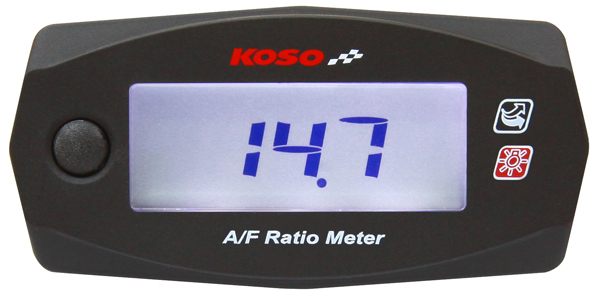 Mini 4 Air/fuel Ratio Meter Black, 1, nordicamoto.ro