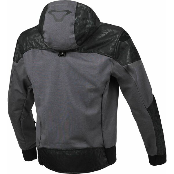Geaca de vara textil dama MACNA DISTEC XS Gri deschis/Negru, 3, nordicamoto.ro