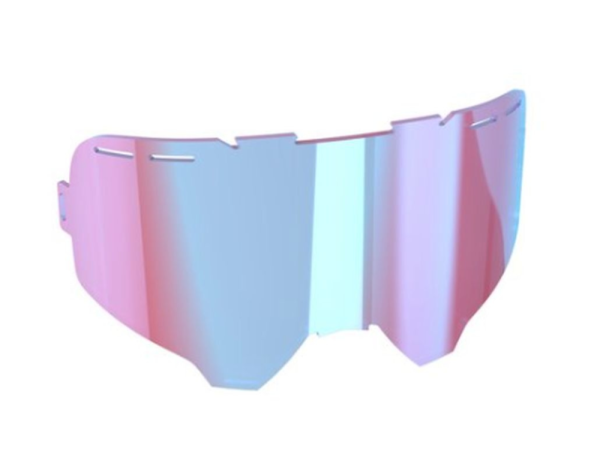 Lentila Ochelari MTB Leatt Anti-Fog Mirror Blue/Pink Ultracontrast 26%