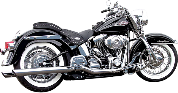 Slip-on Mufflers For True Dual Headers Chrome, 2, nordicamoto.ro