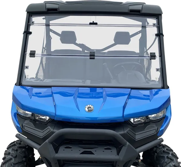 Deluxe Full Folding Windshield Clear -7