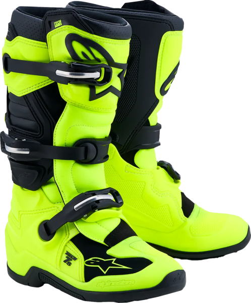 Cizme Copii Alpinestars Tech 7S Galben Fluo/Negru 34, 1, nordicamoto.ro