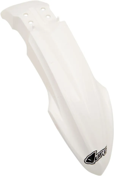 Front Fender Replacement Plastic White-0