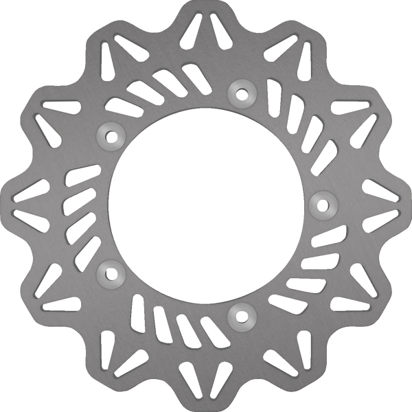 Vee Brake Rotor Silver, Stainless Steel, 1, nordicamoto.ro
