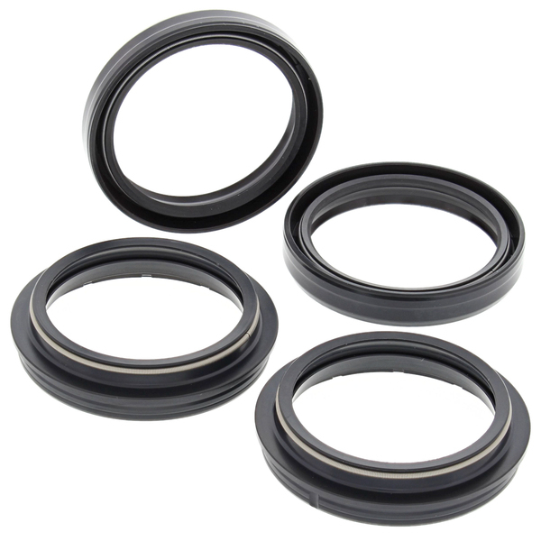 Set garnitură de ulei/garnitură antipraf pentru furcă, negru, 1, nordicamoto.ro