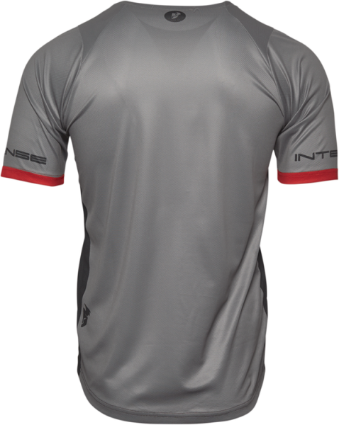 Tricou MTB Thor Intense Assist Black/Gray/Red-2