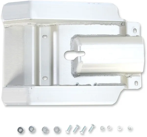 MOOSE RACING Bullet Line Heavy Duty Swingarm Skid Plate Anodized -2
