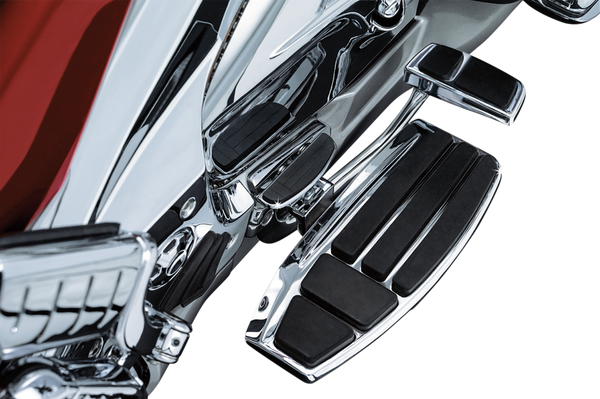 Floorboard Kit Black, Silver, 1, nordicamoto.ro