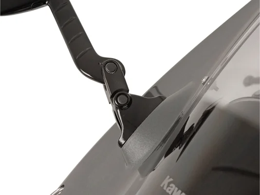 Mirror Extension  For Kawasaki Black, 1, nordicamoto.ro