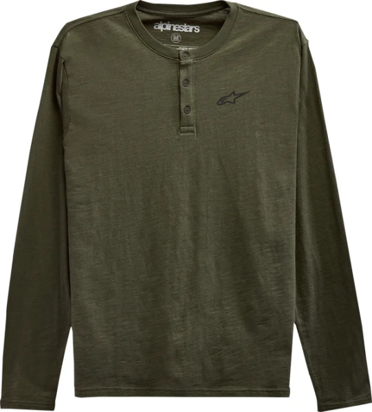 Gravel Henley Jersey Green L, 1, nordicamoto.ro