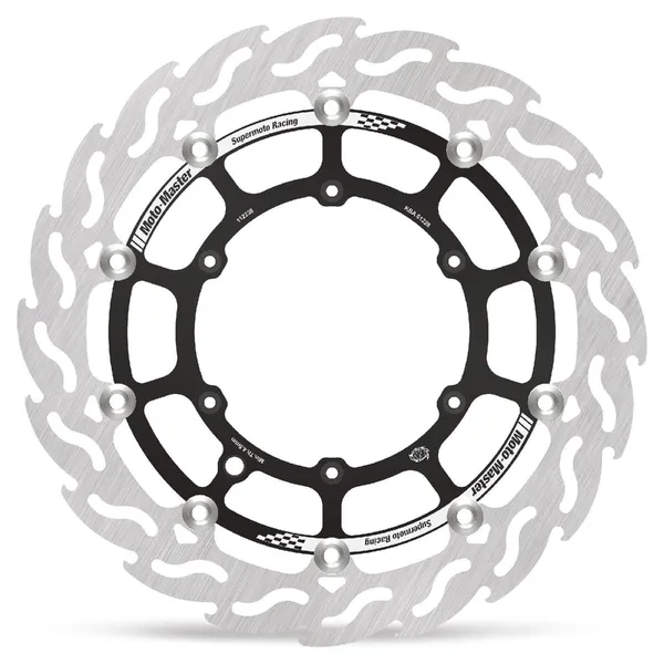 Supermoto Front Racing Rotors Black-1