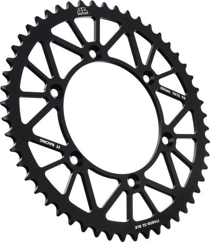 JT SPROCKETS Self-cleaning, Lightweight Rear Sprocket Silver, 1, nordicamoto.ro