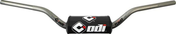 1-1/8(r) Flight Non-crossbrace Handlebar Gray-0