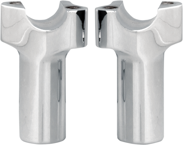 Chubby® Billet Risers Silver, 1, nordicamoto.ro
