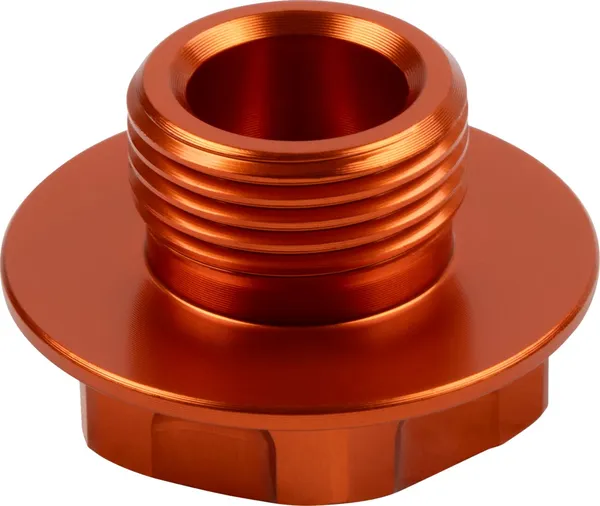 MOOSE RACING Steering Stem Nut Orange -1