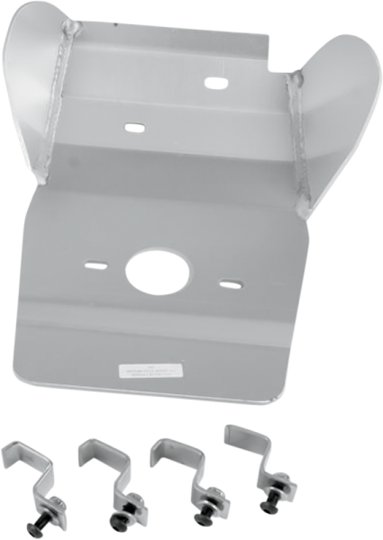 Placă de protecție din aluminiu (argintie), 1, nordicamoto.ro