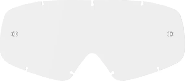 Alpinestars Youth Vision Goggle Lens Clear -0
