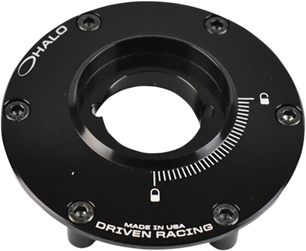 Halo Fuel Cap Base Black, 1, nordicamoto.ro