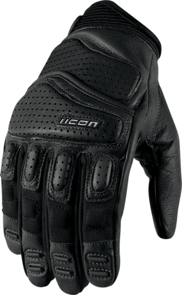 Manusi Piele Icon Superduty™ Black/White-8