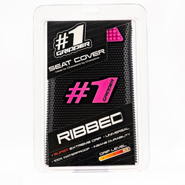 Husă Universală pentru Șa ONEGRIPPER RIBBED Negru/Roz – Enduro & Motocross, 2, nordicamoto.ro