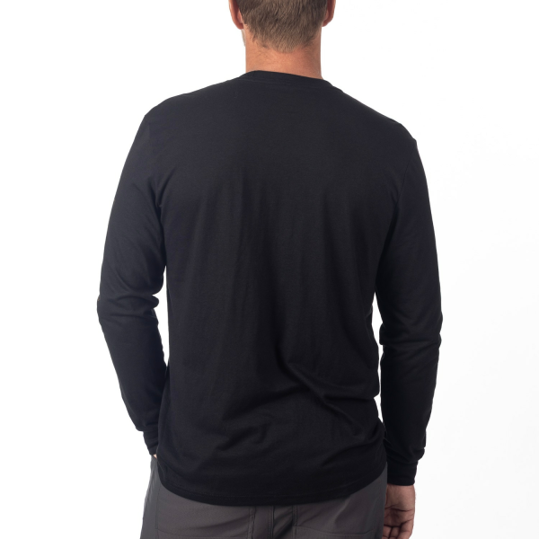 Tricou Klim Tri-Blend Long Sleeve Black - Breen-8