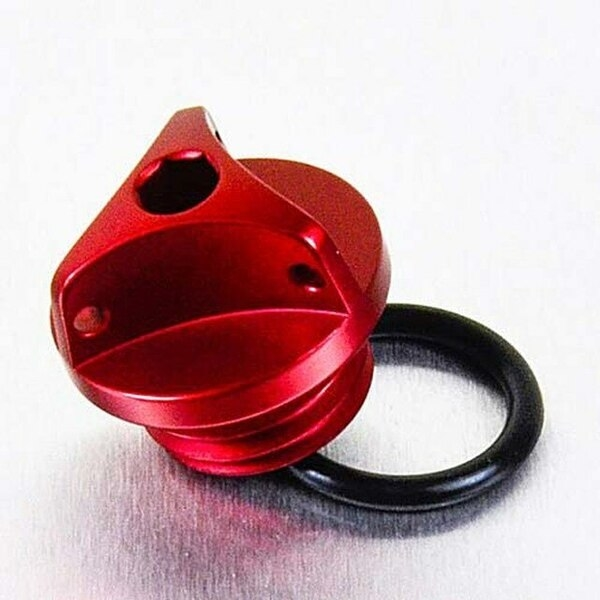 Oil Filler Caps Red, 1, nordicamoto.ro