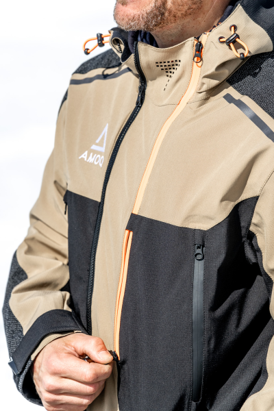 AMOQ Flex Light Jacket Beige/Black XS-2