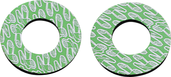 Grip Donutz Green, White, 1, nordicamoto.ro