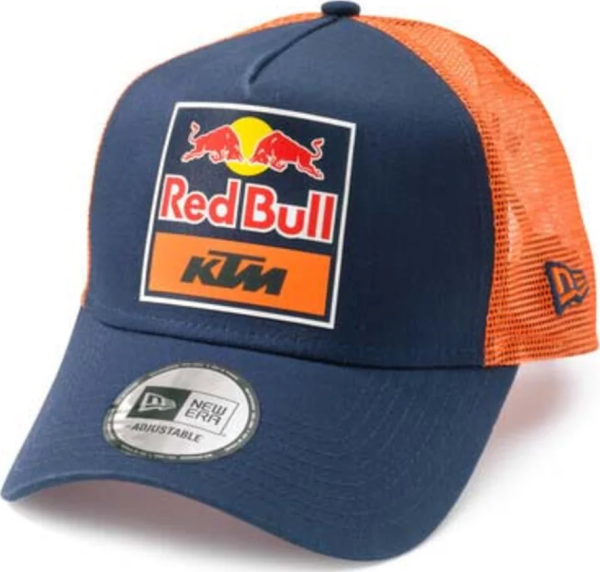 Sapca KTM Replica Team Trucker Cap Orange Navy-31d0339230e5ad51302d956a5ae9cbc1.webp