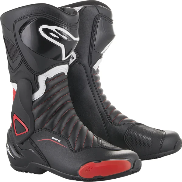 Cizme Alpinestars Smx 6 v2 Negru/Rosu 45, 1, nordicamoto.ro