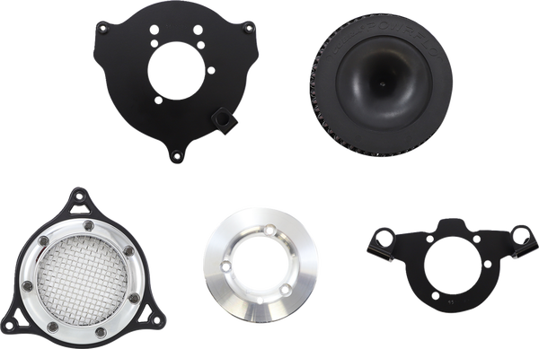 Rpt Air Cleaner Kit Black, Silver, 4, nordicamoto.ro