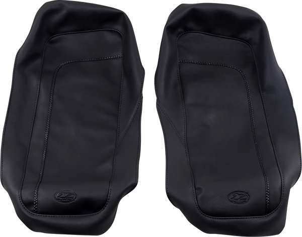 Saddlebag Lid Covers Black, 1, nordicamoto.ro