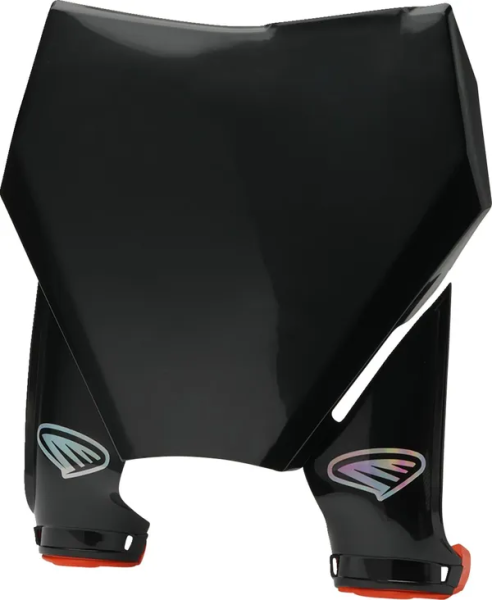 Stadium Number Plate Black, 2, nordicamoto.ro