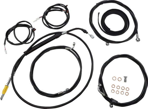 Complete Plug-and-play Cable Kit Black, 1, nordicamoto.ro