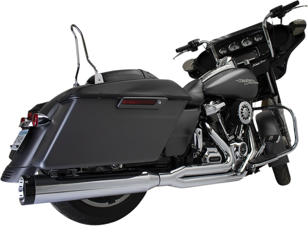 2:1 Outlaw Exhaust System Black, 1, nordicamoto.ro