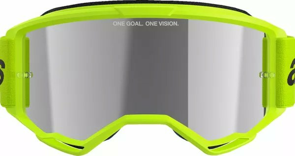 Alpinestars Vision 3 Wordmark Goggle Yellow -2