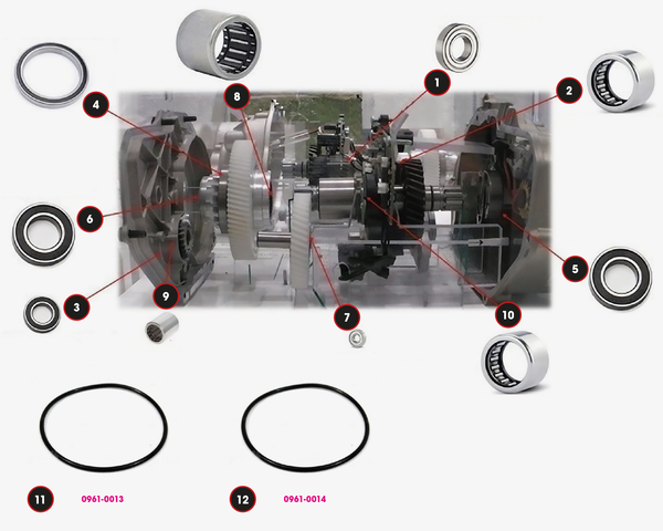 Bearings & O Rings Bosch Motor Gen2, 1, nordicamoto.ro