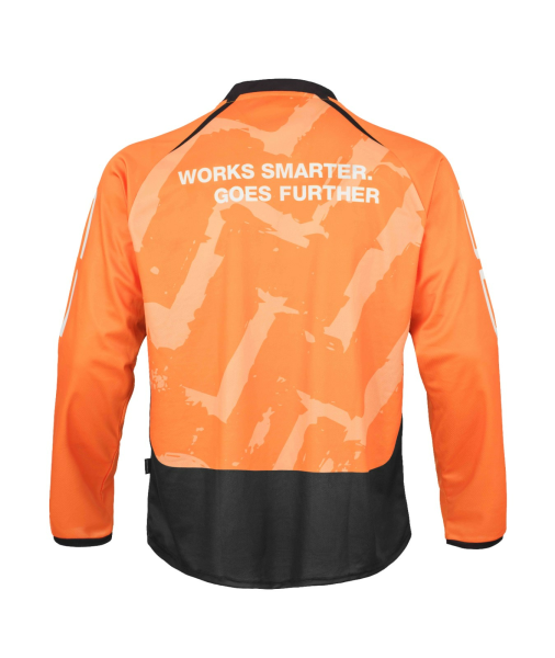 TRICOU MÂNECĂ LUNGĂ CFMOTO GOES – PORTOCALIU, 3, nordicamoto.ro