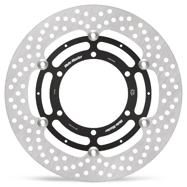 Halo Series Floating Rotor Black, Stainless Steel-1