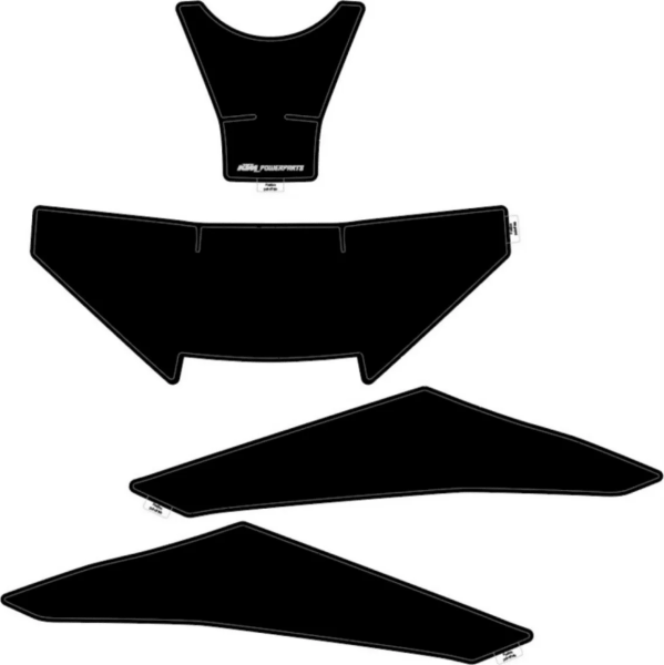 Fuel tank protection sticker kit