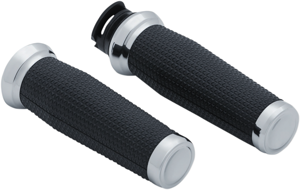 Thresher Handlebar Grips Black, 2, nordicamoto.ro