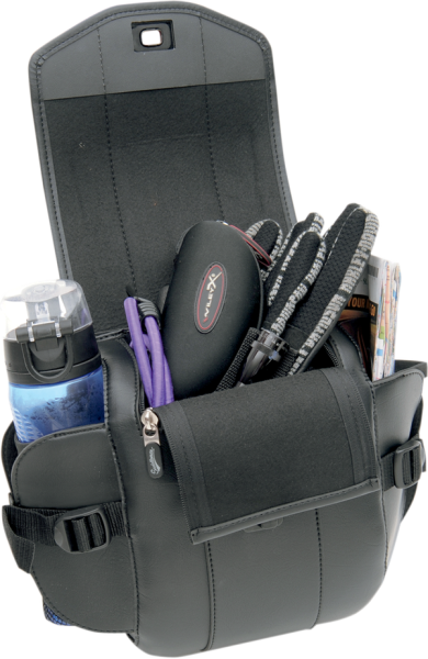Cruis'n Deluxe Sissy Bar Bag Black, 4, nordicamoto.ro