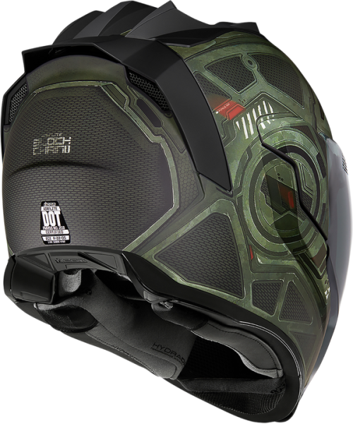 Airflite Blockchain Helmet Green -5