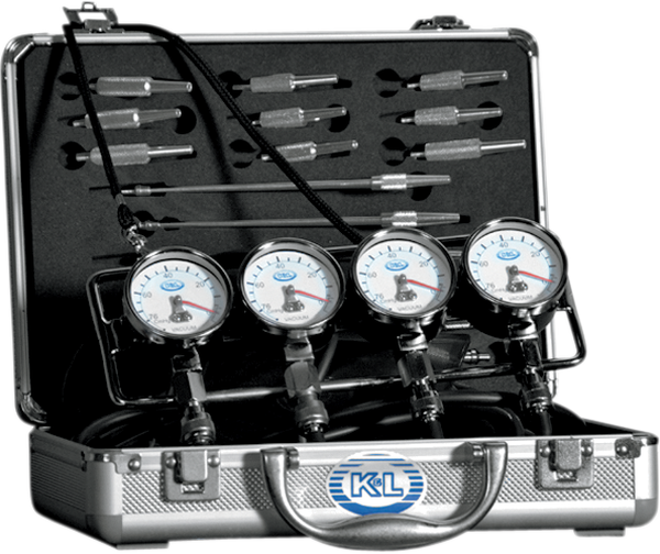 Vacuum Gauges Black, Silver, Chrome, 1, nordicamoto.ro