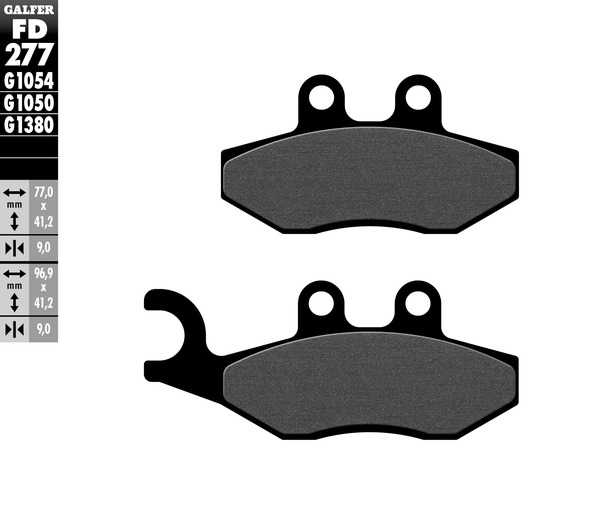 Brake Pad Orcanic, 1, nordicamoto.ro
